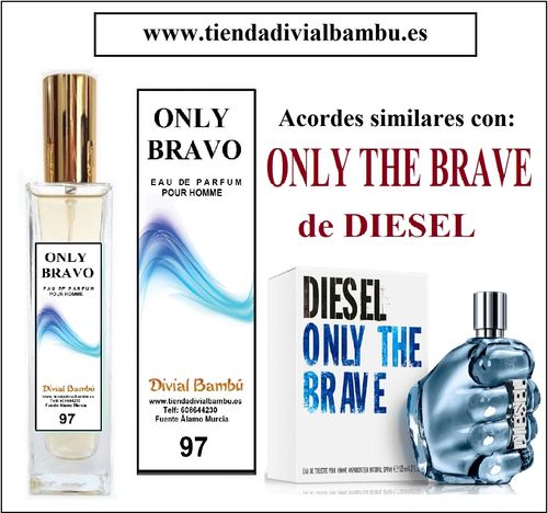 Nº 97 ONLY BRAVO perfume hombre 50ml