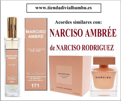 Nº 171 MARCISO AMBRÉ perfume mujer 50ml