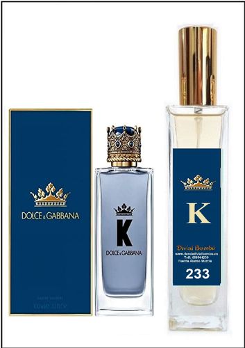 Nº 233 Contratipo de: K. D&G perfume hombre 50ml